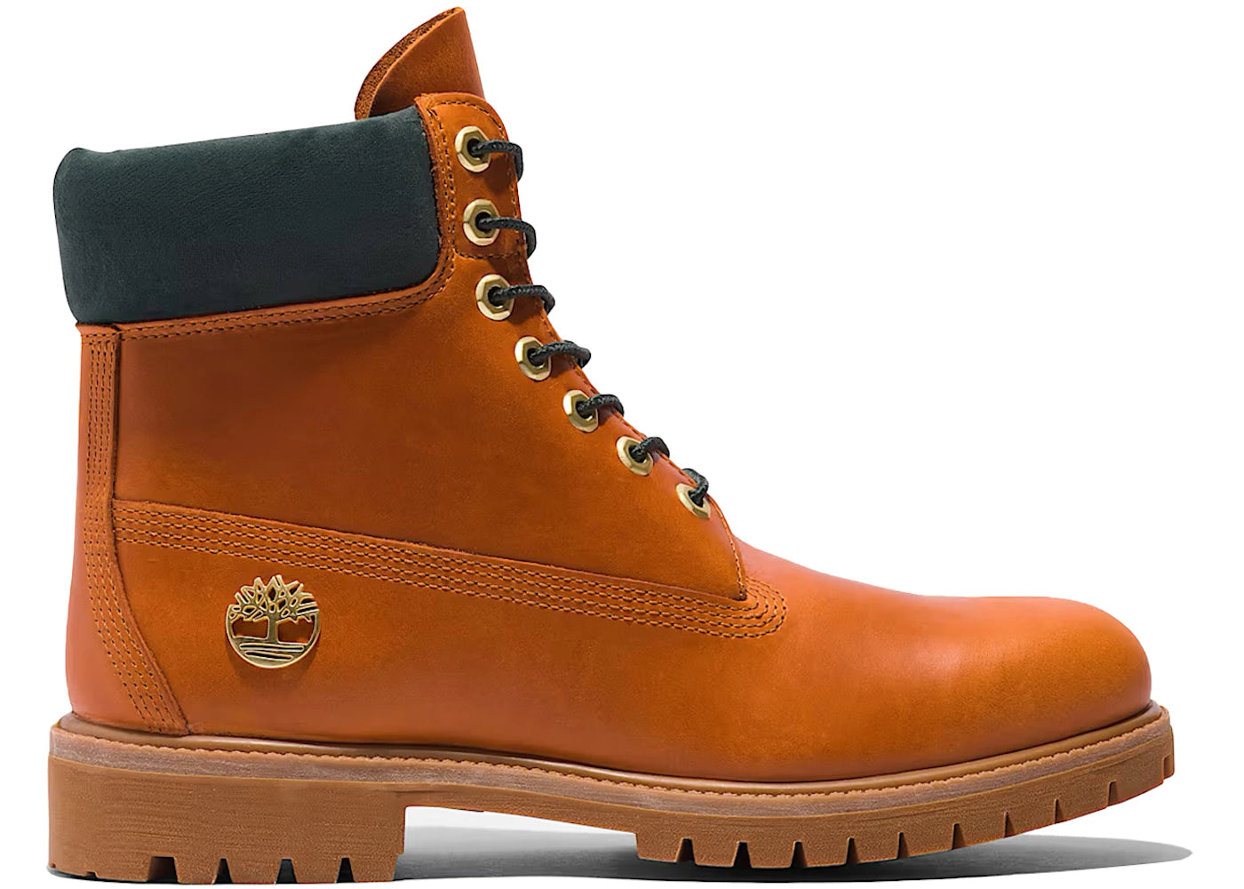 timberland 6" premium waterproof boot medium brown full-grain