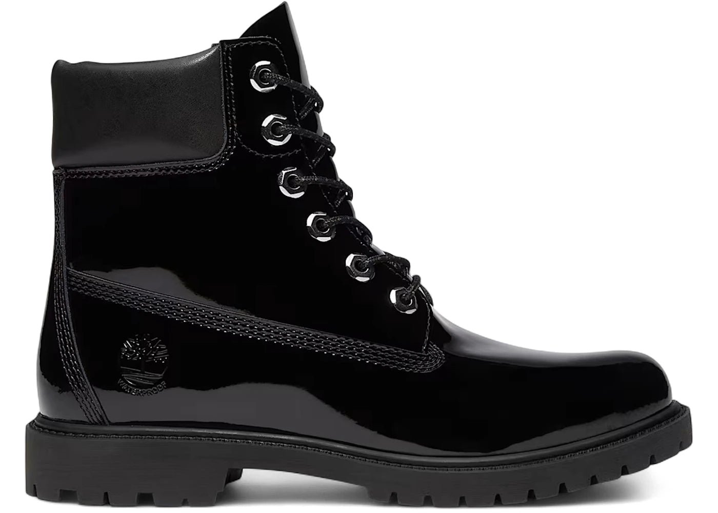 Timberland 6" Premium Waterproof Boot Patent Black (Women'S)