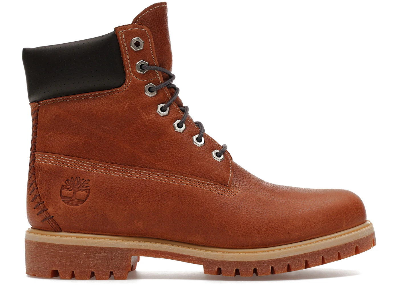 Timberland 6" Premium Waterproof Boot Rust Full Grain Dark Grey