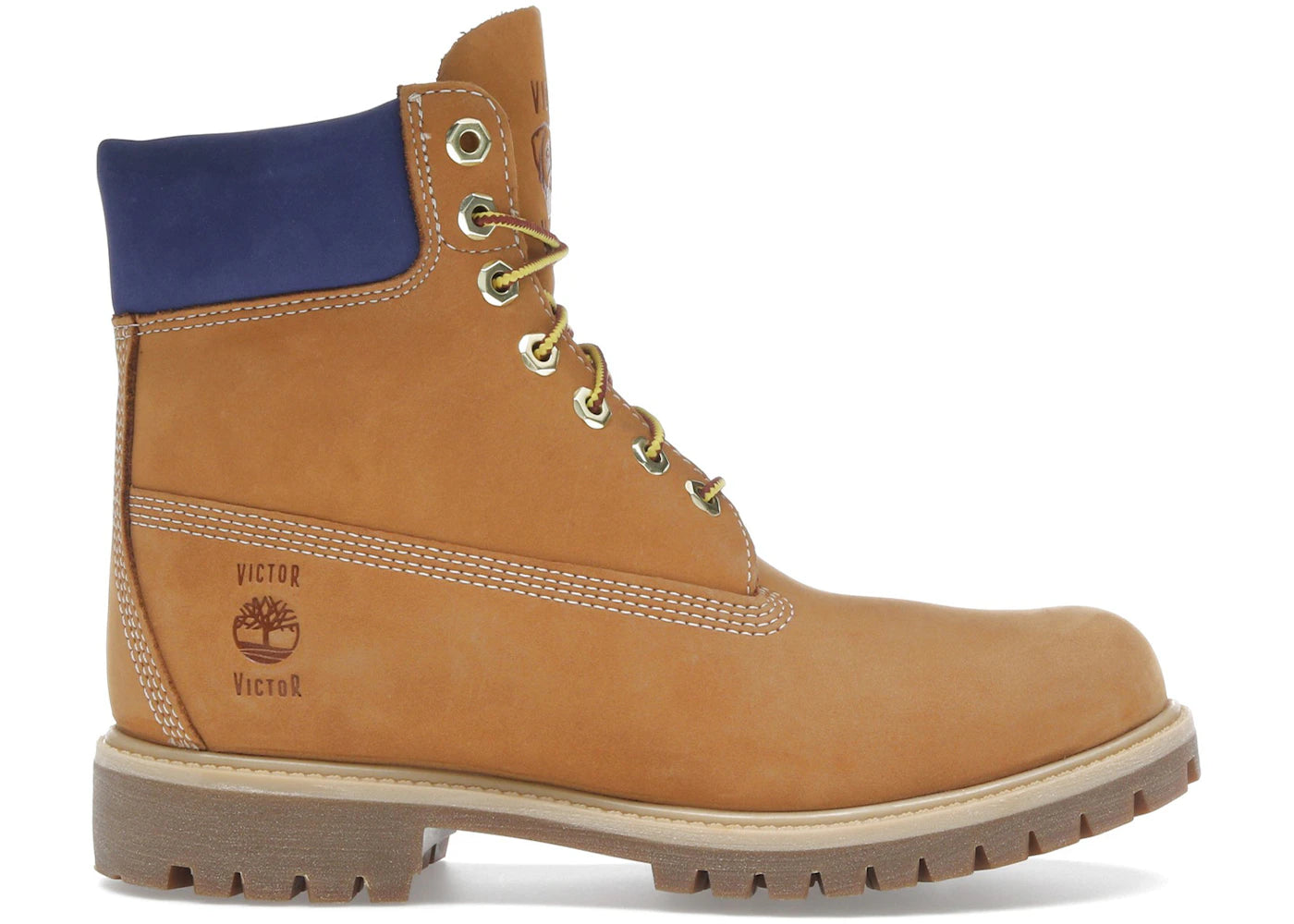 Timberland 6" Premium Waterproof Boot Victor Victor Wheat Navy (2025)
