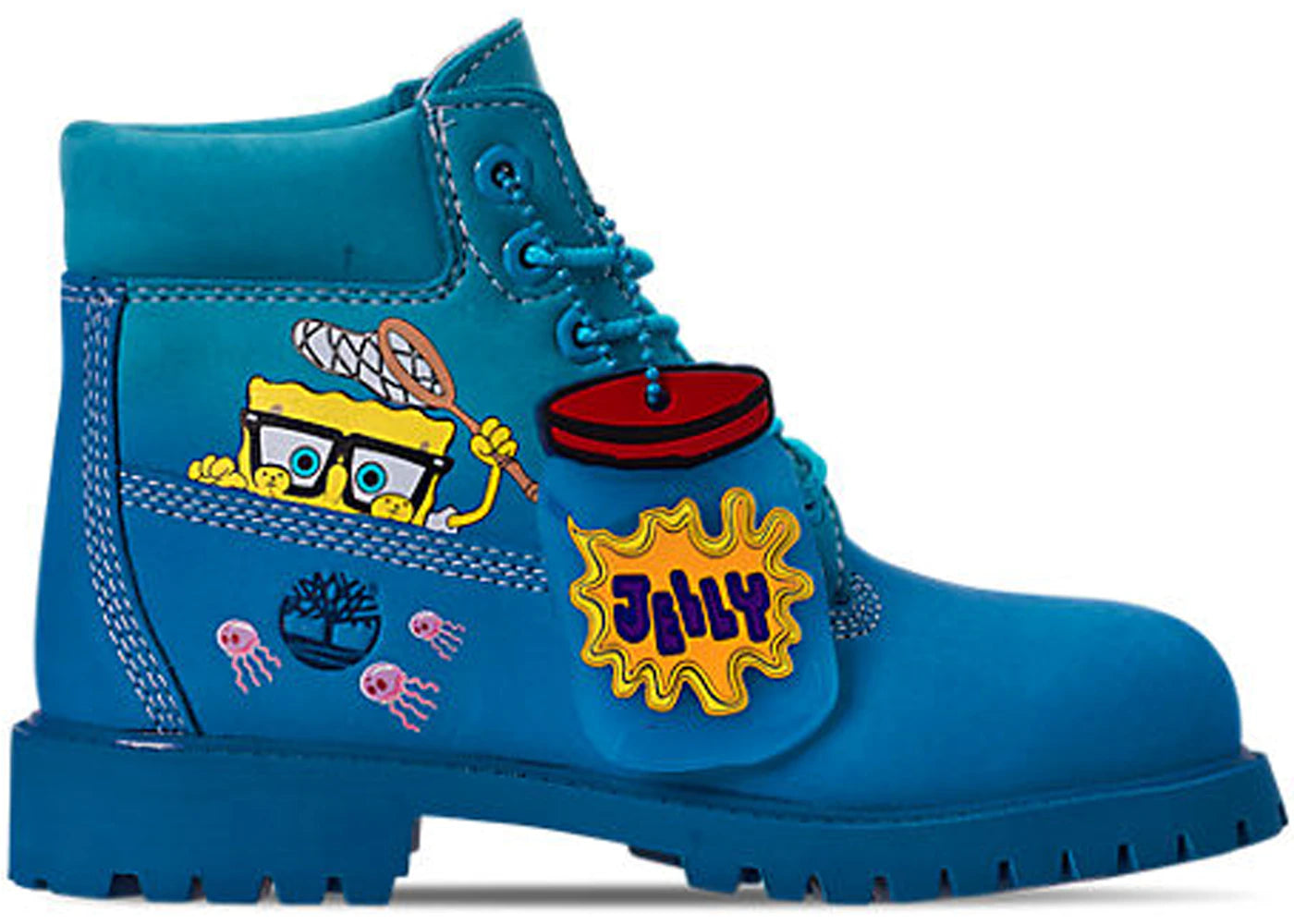 timberland 6" boot spongebob blue (gs)