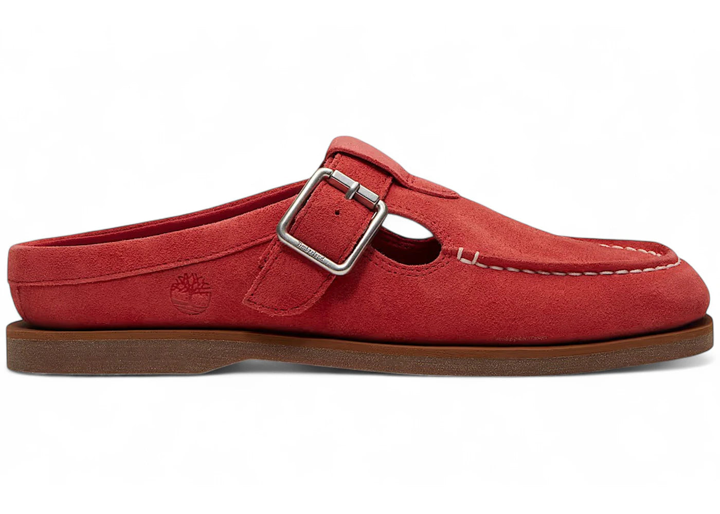 Timberland Classic Boat Mule Red Suede (Women'S)