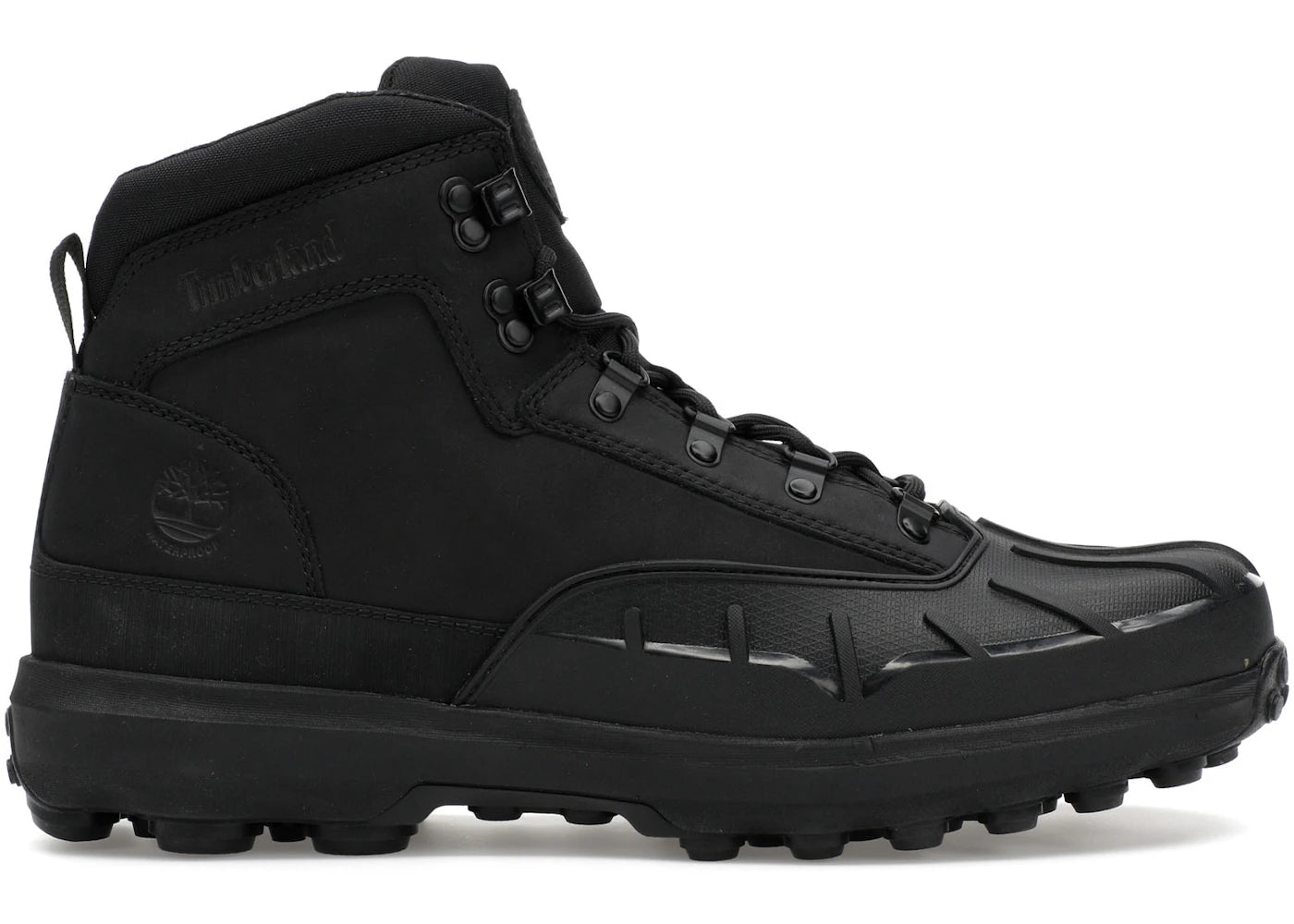 timberland converge mid boot triple black