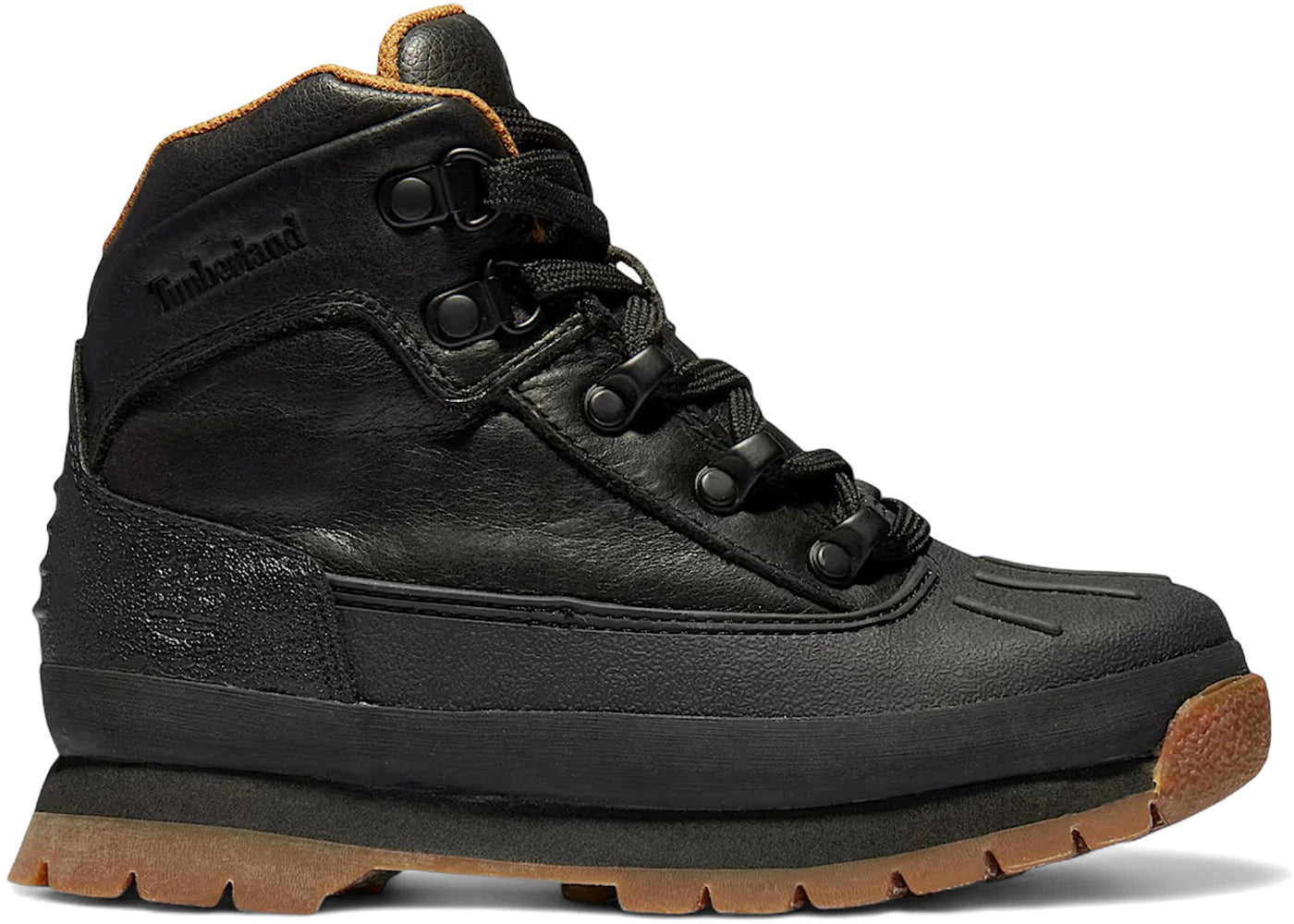 Timberland Euro Hiker Shell Toe Boot Black Gum (Td)