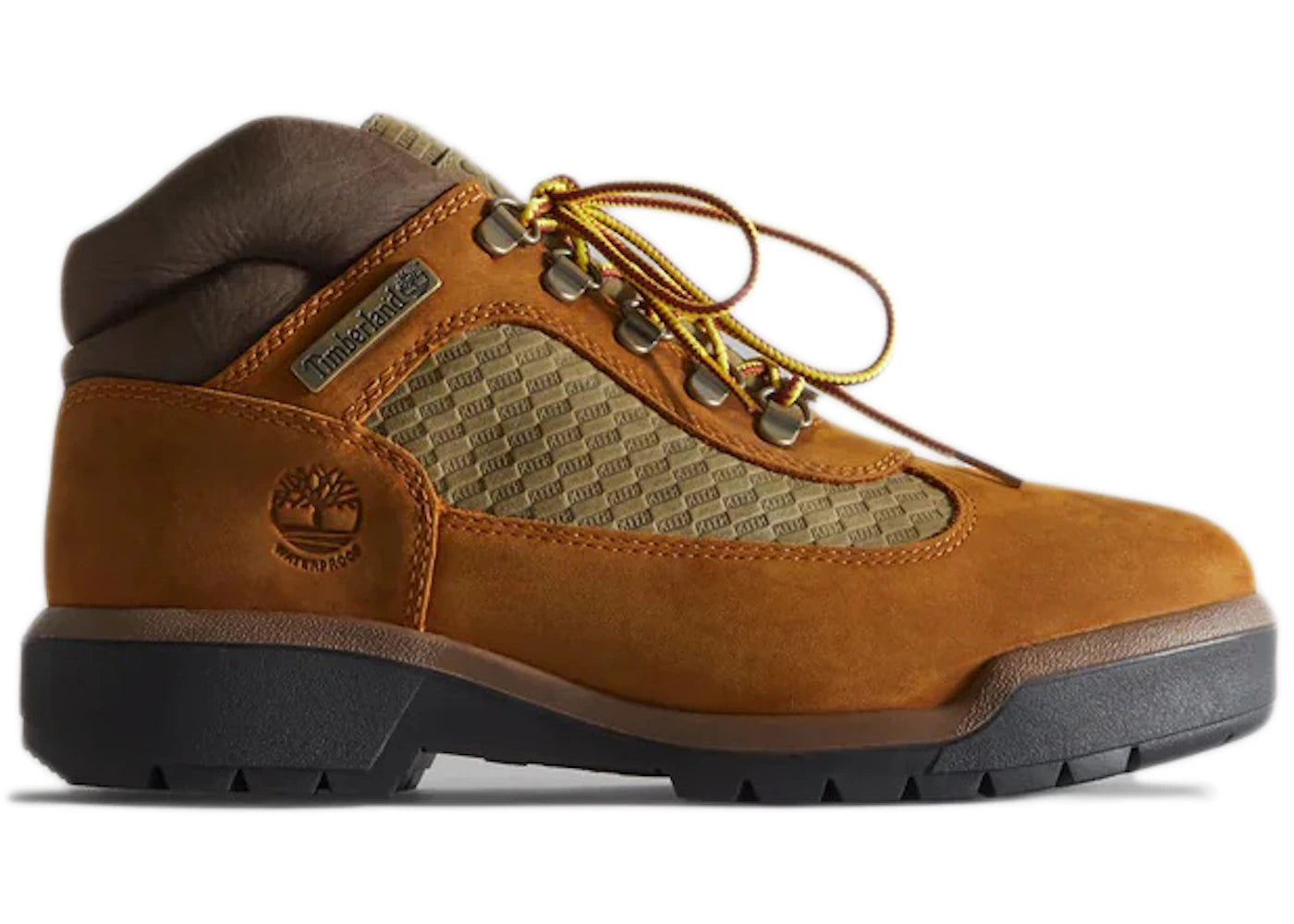 timberland field boot kith dark brown
