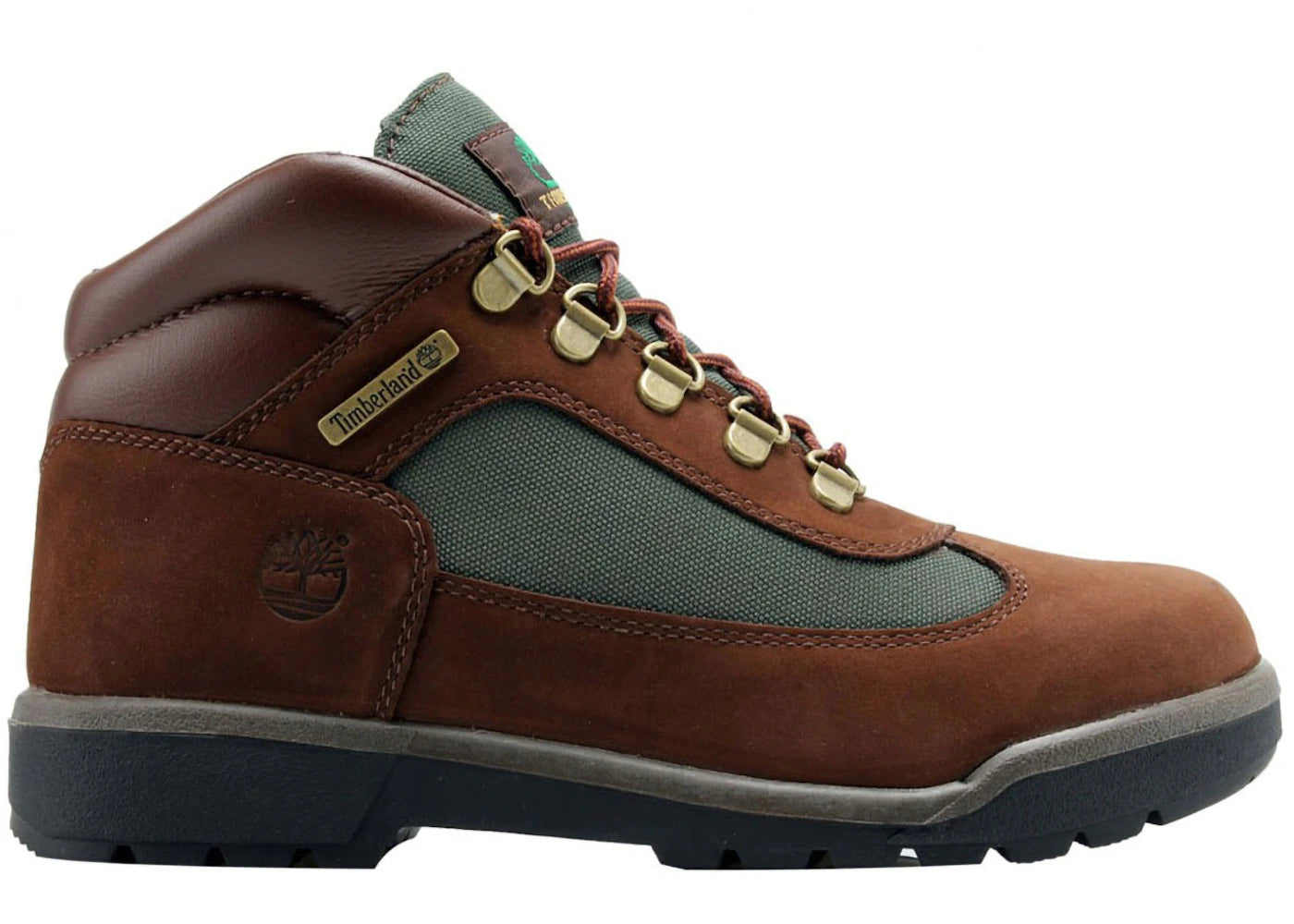 Timberland Field Boot Mid Lace Up Dark Brown (Gs)
