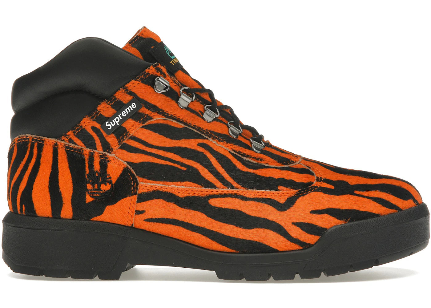 timberland field boot mid lace up supreme tiger