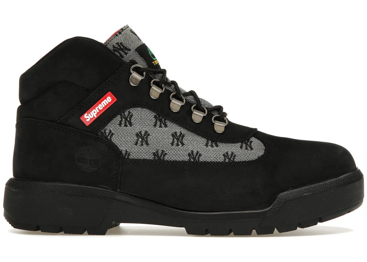 timberland field boot supreme new york yankees black