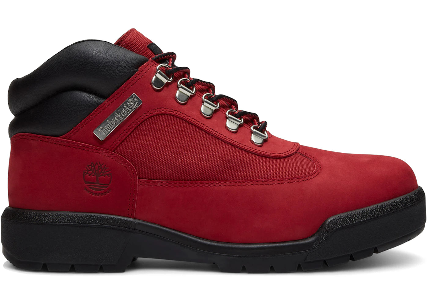 Timberland Field Boot Waterproof Dark Red Nubuck
