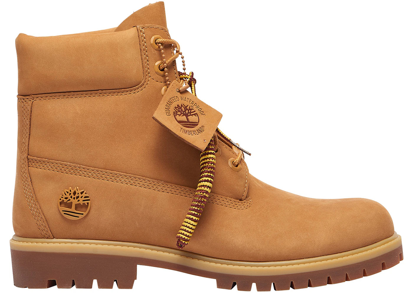 Timberland 6" Heritage Premium Waterproof Boot Wheat Nubuck