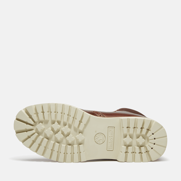 Timberland Heritage 6-Inch Waterproof Boot Medium Brown Full-Grain