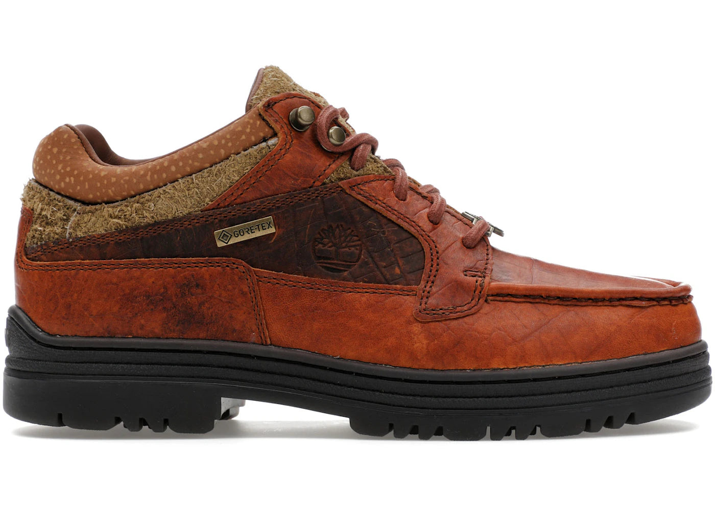 timberland mid lace gore-tex boot aime leon dore brown
