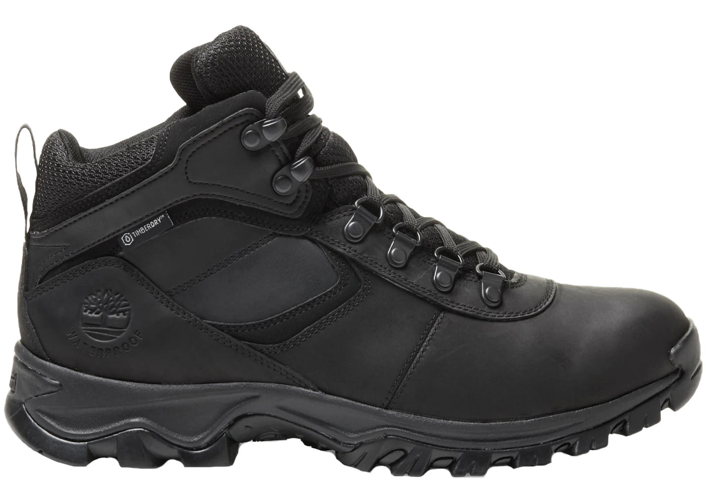 timberland mt maddsen mid lace up waterproof hiking black