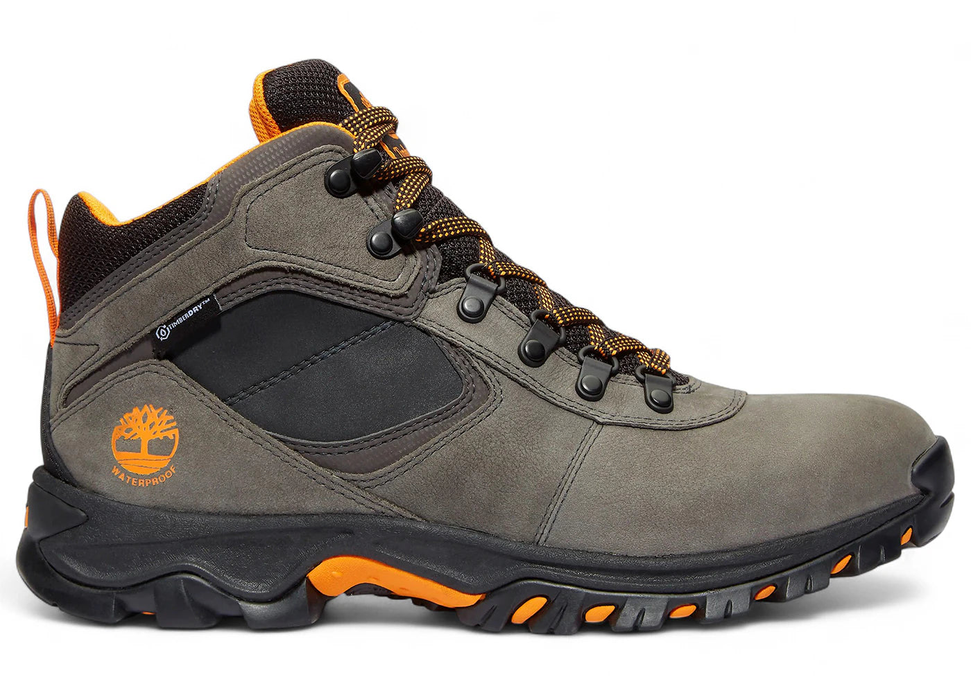 timberland mt. maddsen waterproof mid medium grey nubuck
