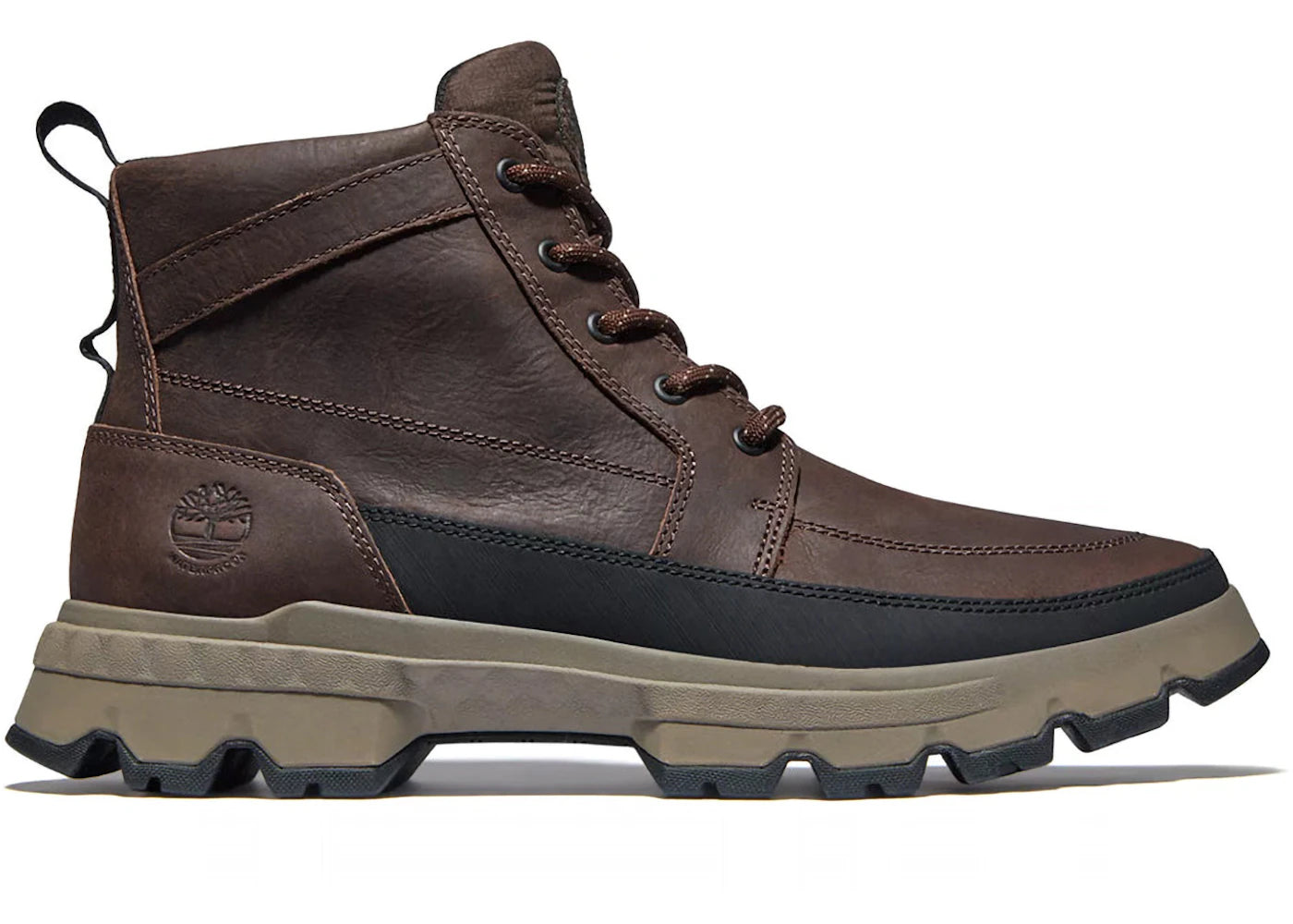 timberland originals ultra waterproof chukka boot dark brown