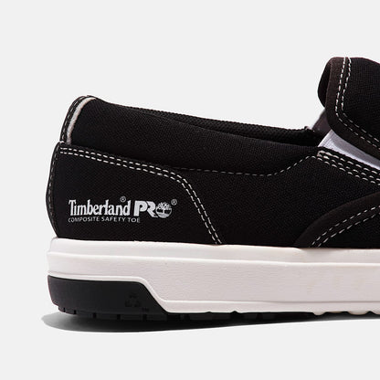 Timberland Timberland Pro Greenstride Berkley Comp-Toe Slip-On Shoe Black/White