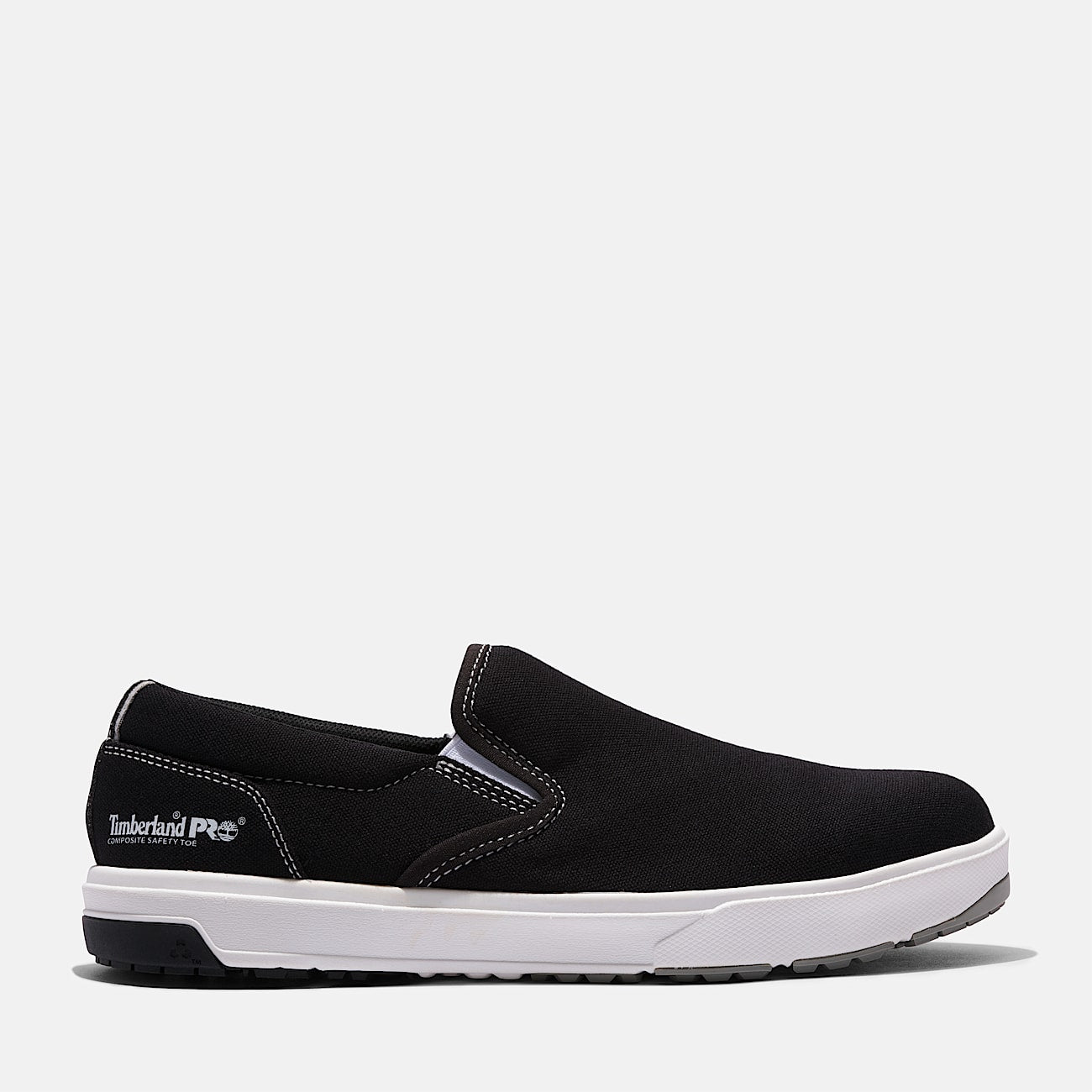 Timberland Timberland Pro Greenstride Berkley Comp-Toe Slip-On Shoe Black/White