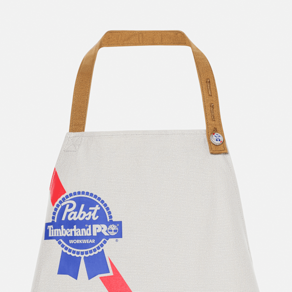 Timberland Pro And Pabst Blue Ribbon Apron Light Grey