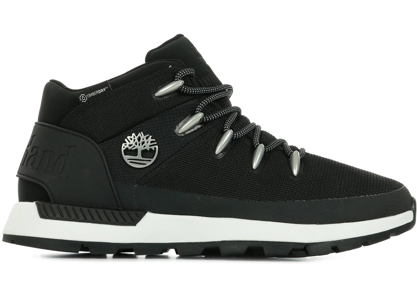 timberland sprint trekker waterproof mid black