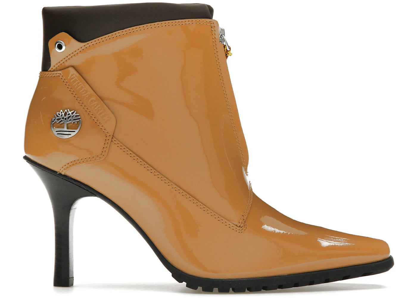 timberland zip boot veneda carter wheat (women's)