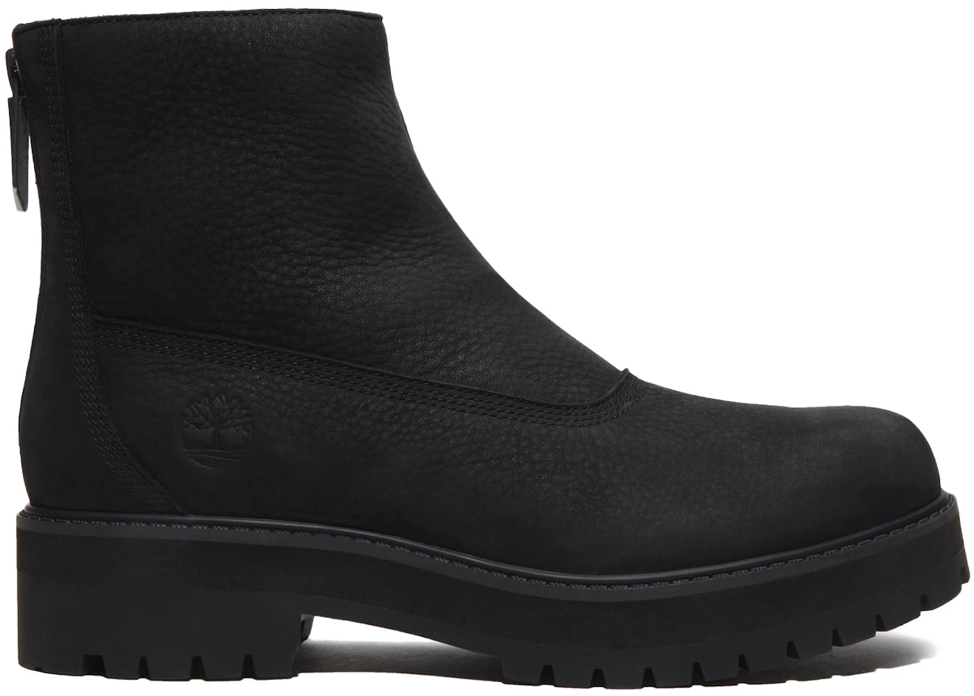 timberland zip-up boot white mountaineering black