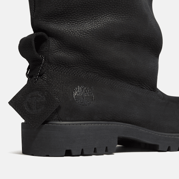 Timberland X Telfar Premium Pull-On Boot Black Nubuck