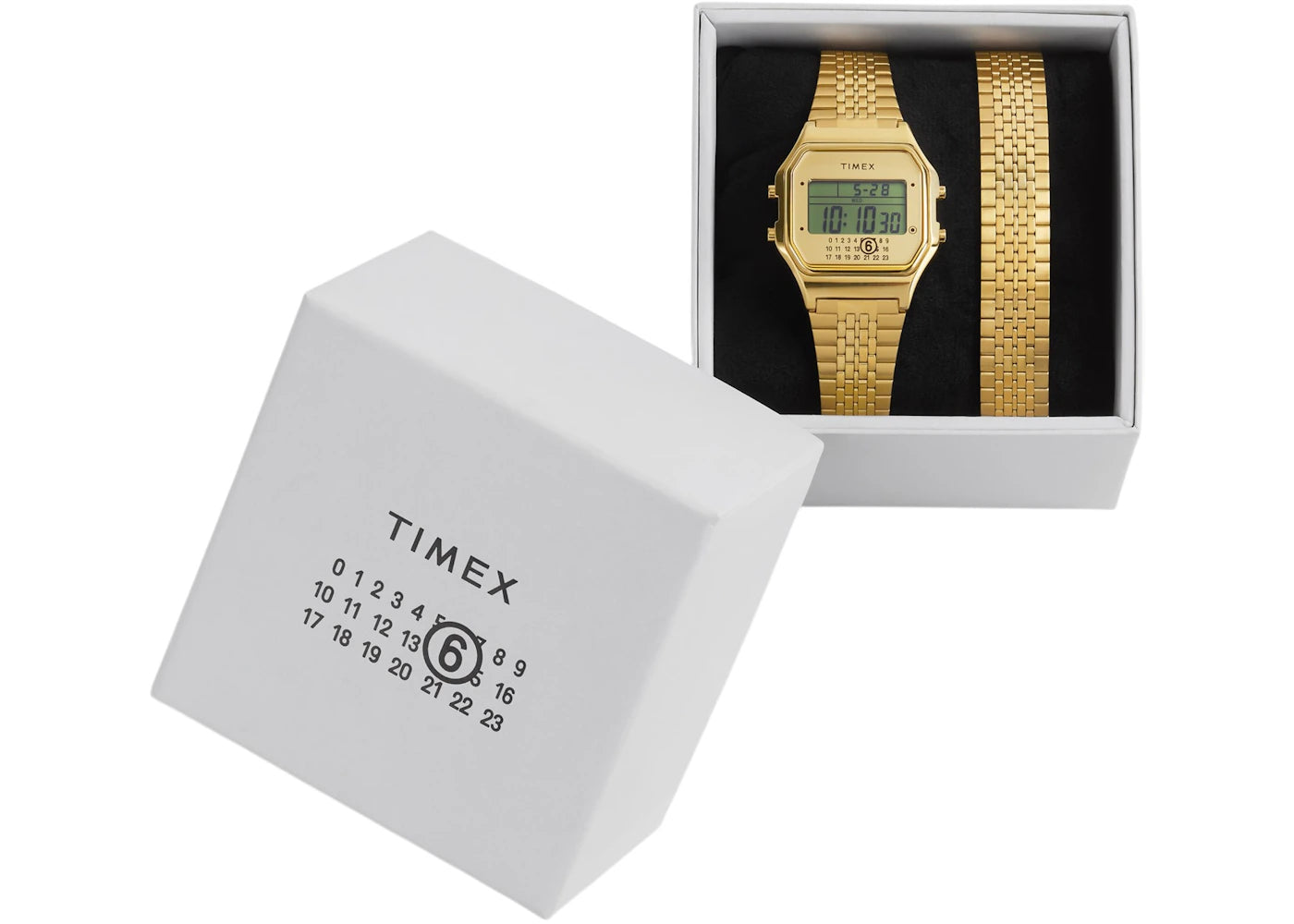 Timex X Maison Margiela Mm6 T80 Steel Gift Set S33Yw0002M10062962