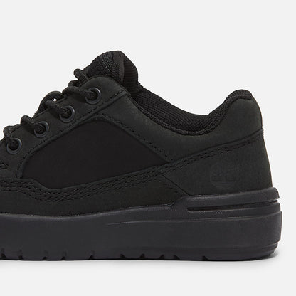 Timberland Toddler Allston Low Lace-Up Sneaker Black Nubuck