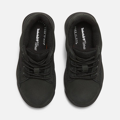 Timberland Toddler Allston Low Lace-Up Sneaker Black Nubuck
