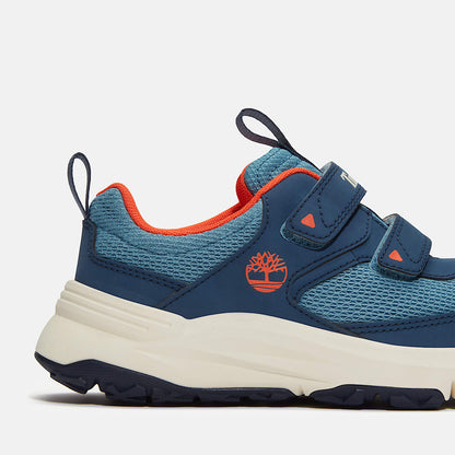 Timberland Toddler Motion Access Hook-And-Loop Sneaker Medium Blue Mesh