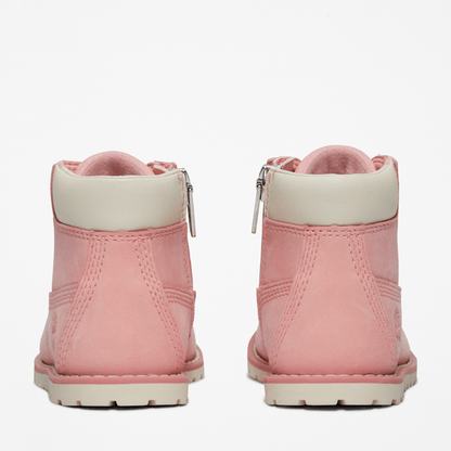 Timberland Toddler Pokey Pine Boot Light Pink Nubuck