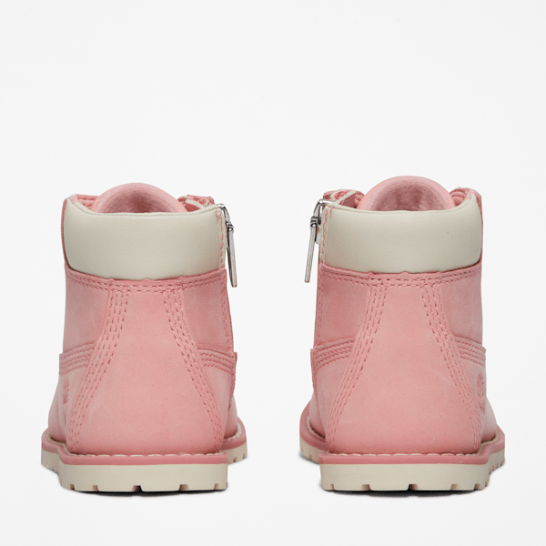 Timberland Toddler Pokey Pine Boot Light Pink Nubuck