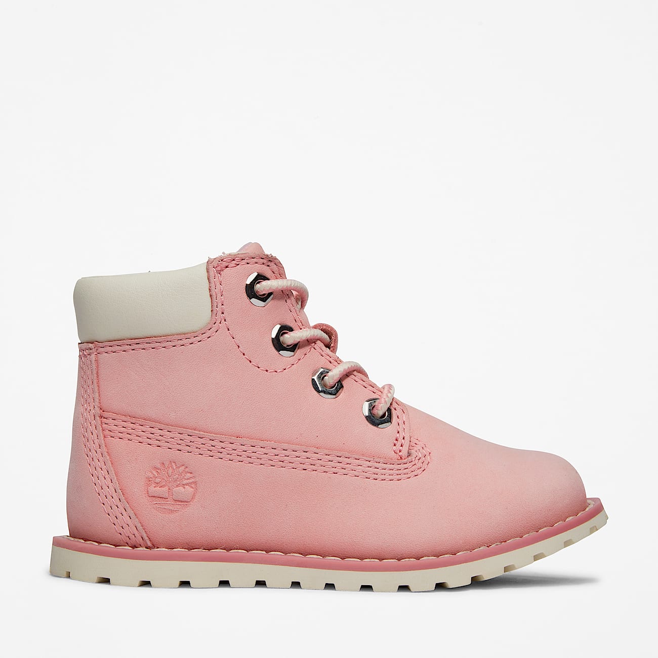 Timberland Toddler Pokey Pine Boot Light Pink Nubuck
