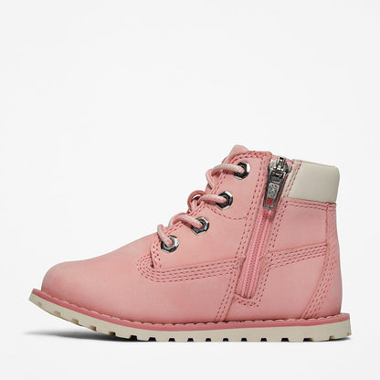 Timberland Toddler Pokey Pine Boot Light Pink Nubuck