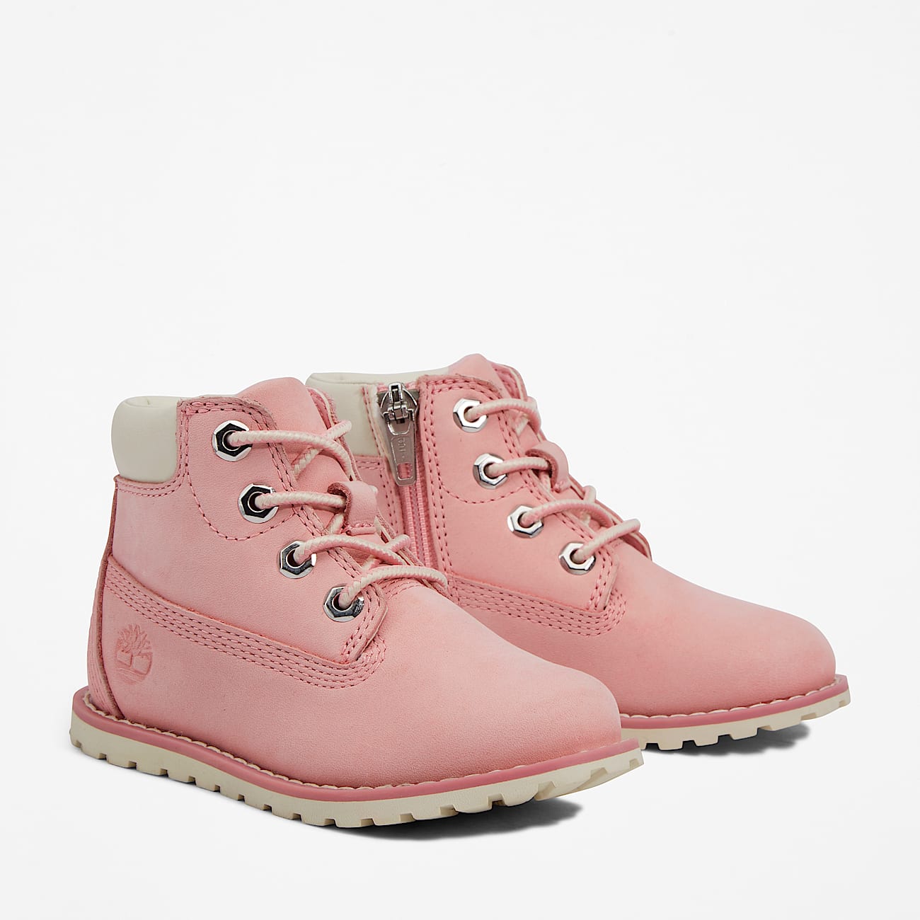 Timberland Toddler Pokey Pine Boot Light Pink Nubuck