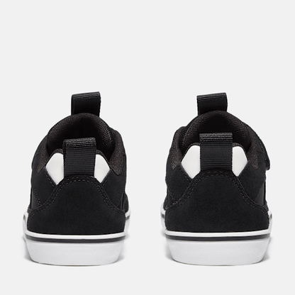 Timberland Toddler Stone Jump Hook-And-Loop Sneaker Black Suede