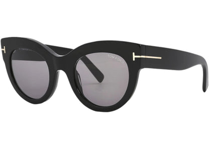 Tom Ford Cat Eye Sunglasses Black (Ft1063 01C)