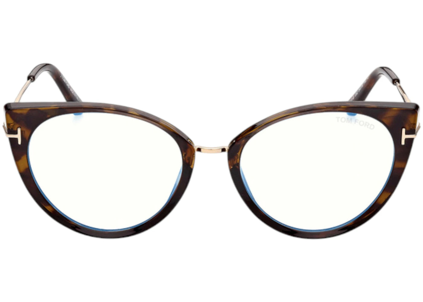 Tom Ford Cat Eye Sunglasses Havana Ft5815-B 052