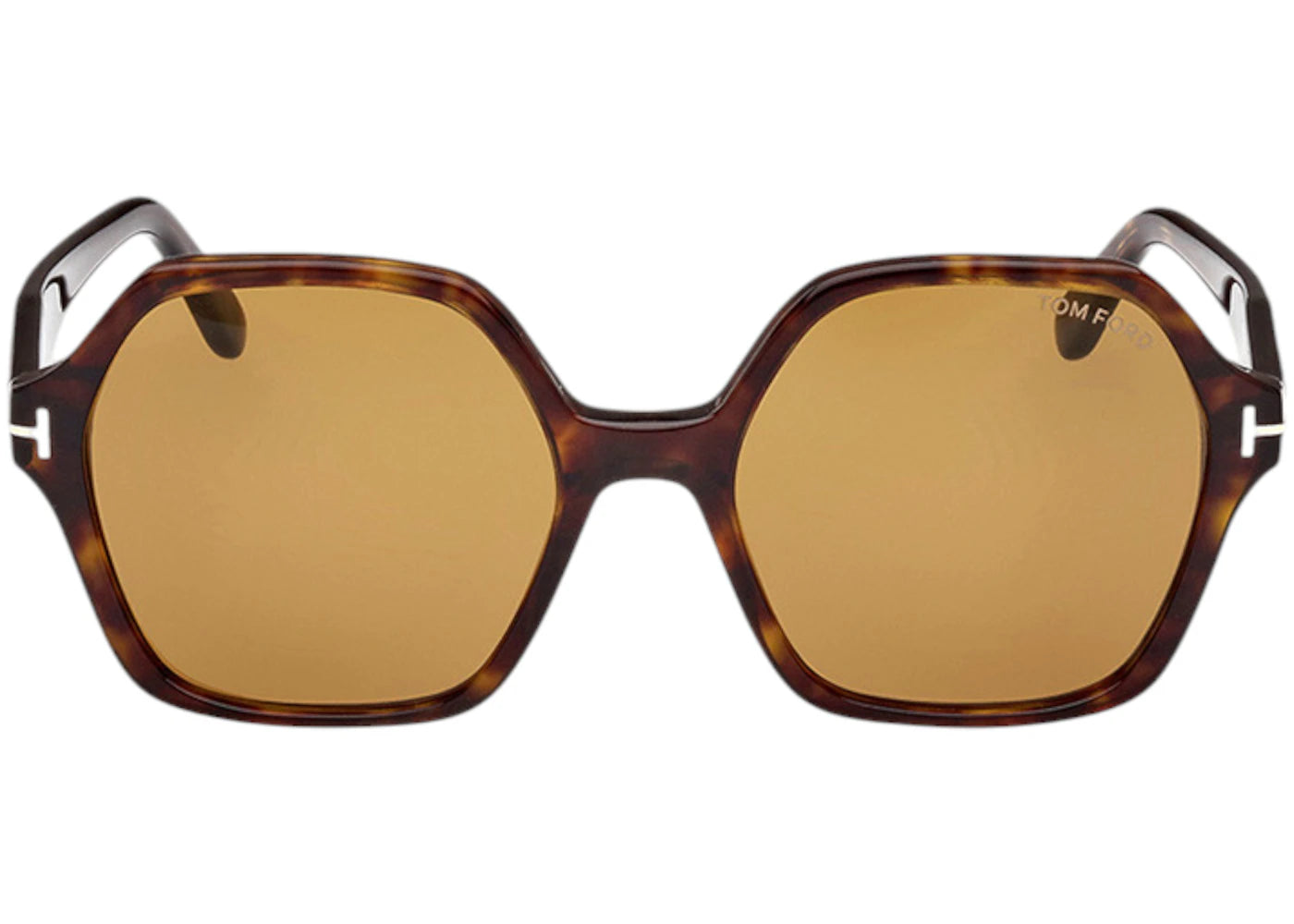 Tom Ford Geometric Sunglasses Havana Ft1032-F 52E