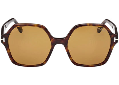 Tom Ford Geometric Sunglasses Havana Ft1032-F 52E