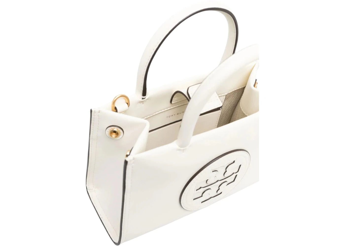 Tory Burch Ella Bio Mini Tote White