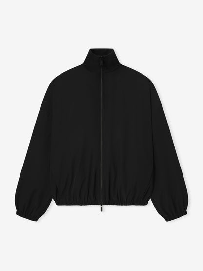 Essentials Nylon Track Jacket Black