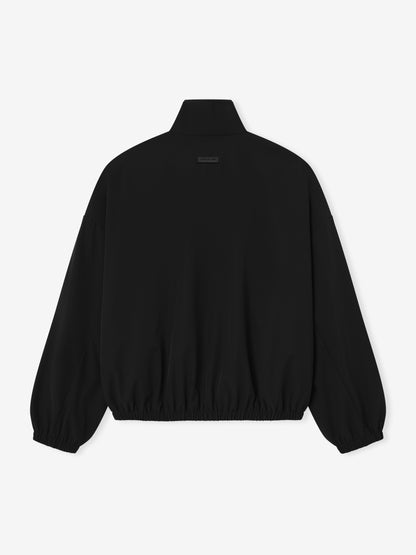 Essentials Nylon Track Jacket Black