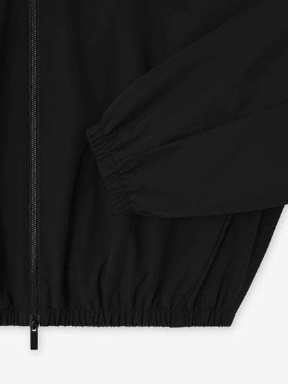 Essentials Nylon Track Jacket Black