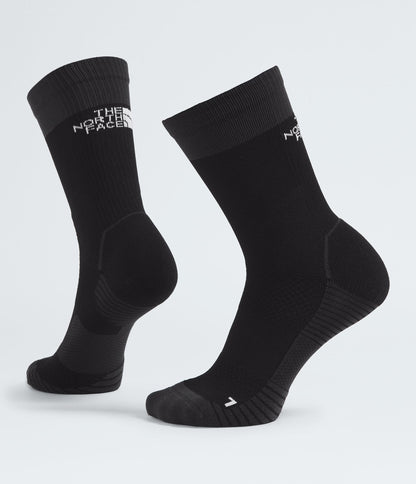 The North Face Trail Run Crew Socks Dusk Blue Hero Blue TNF Black