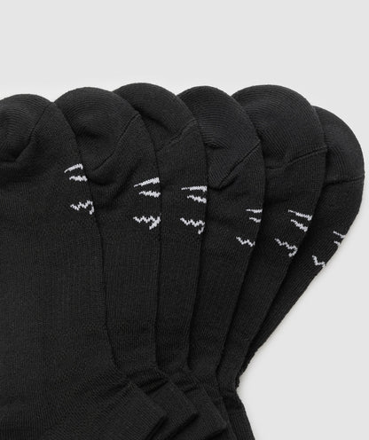 Women's Gymshark Trainer Socks 3Pk Black