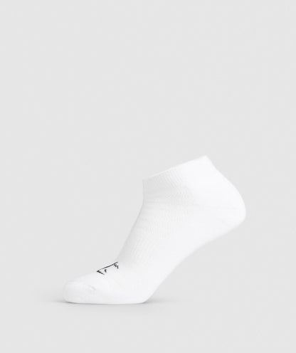 Women's Gymshark Trainer Socks 3Pk White