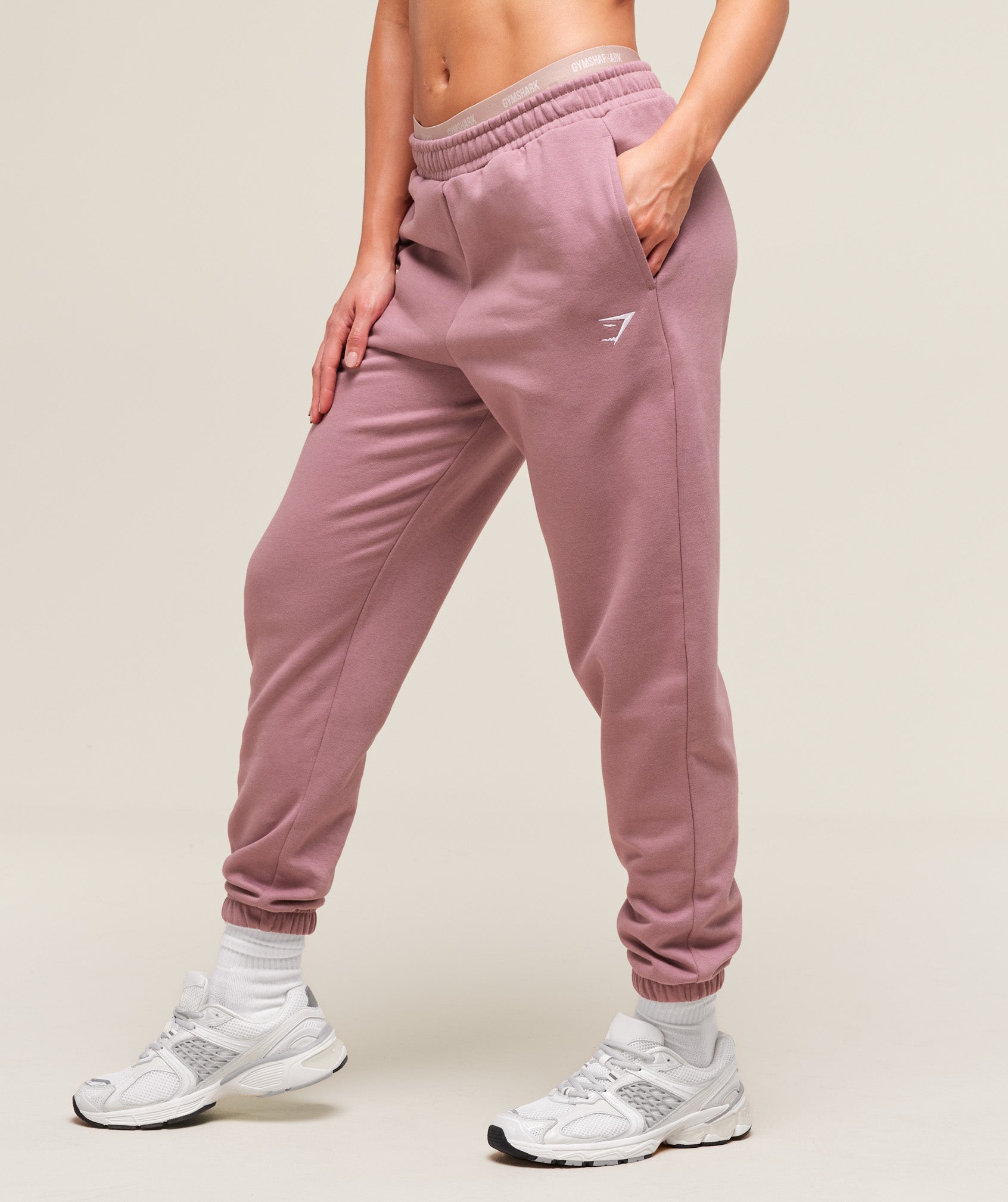 Women's Gymshark Training Fleece Joggers Calm Pink
