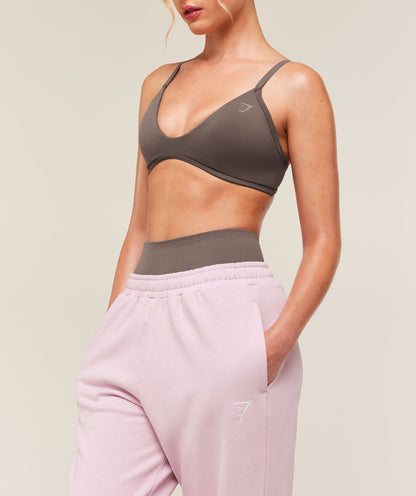 Women's Gymshark Training Regular Fleece Joggers Haze Pink