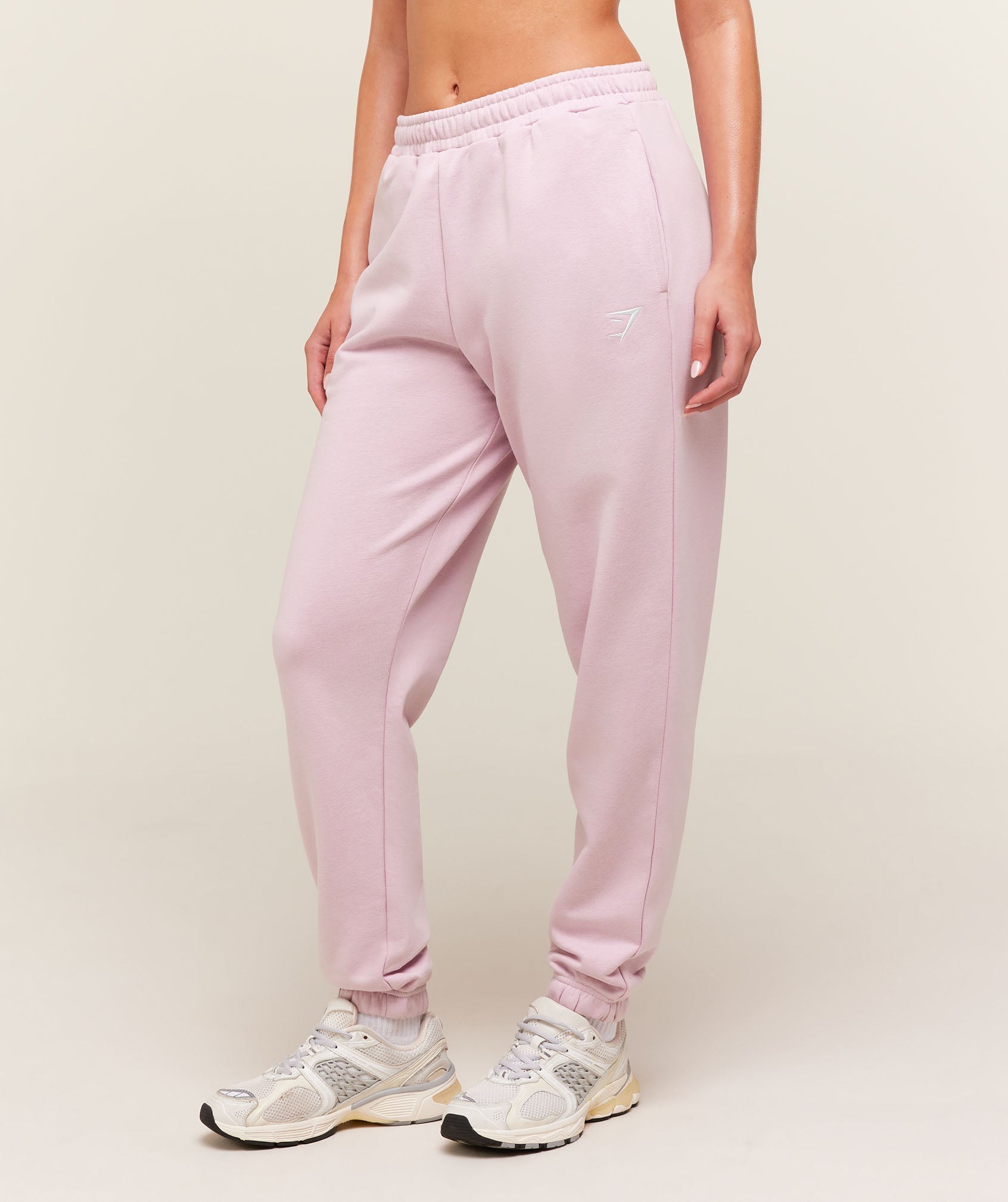 Women's Gymshark Training Regular Fleece Joggers Haze Pink
